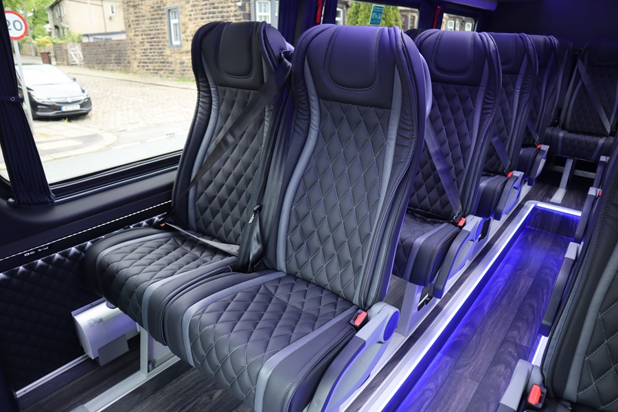 David Fishwick looks east with Arobus Sprinter minicoach range